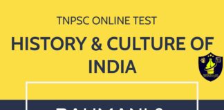Bahmani and Vijayanagar Kingdoms Online tnpsc test