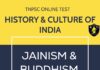 Jainism and Buddhism - TNPSC Online Test