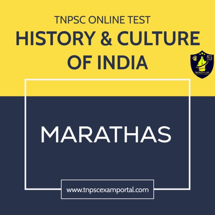 Marathas - TNPSC Online Test