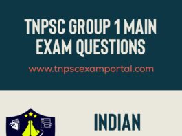 TNPSC Group1 Mains Economy 2023 Questions Tamil and English