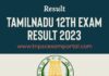 TN 12th Result 2023