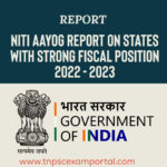 NITI AAYOG REPORT ON STATES WITH STRONG FISCAL POSITION 2022 - 2023